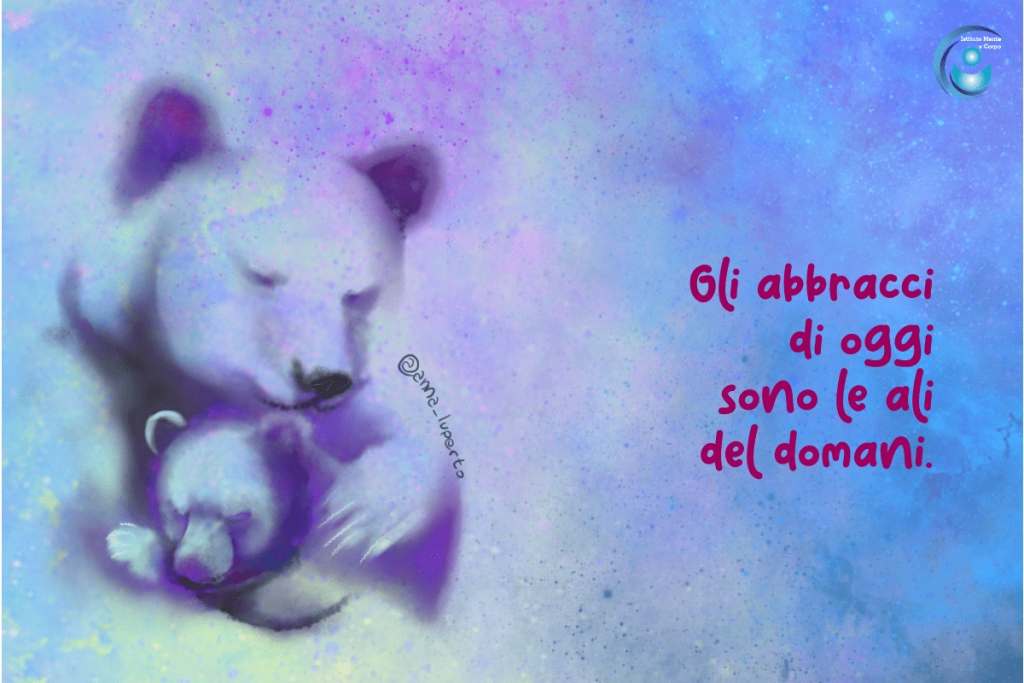 Gli abbracci di oggi sono le ali del domani